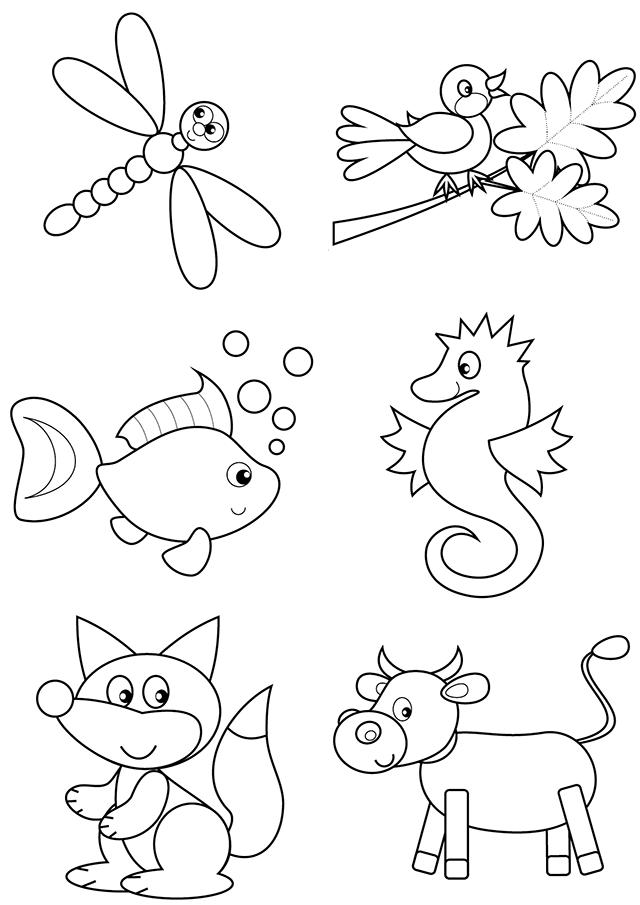 Coloriage A Imprimer Pour Tout Petit