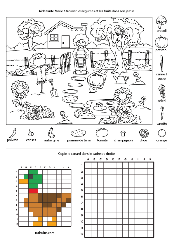 Jeux à imprimer - Turbulus, jeux pour enfants